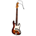 AXE HEAVEN - FENDER SUNBURST JAZZ BASS 6" MINI GUITAR ORNAMENT 1