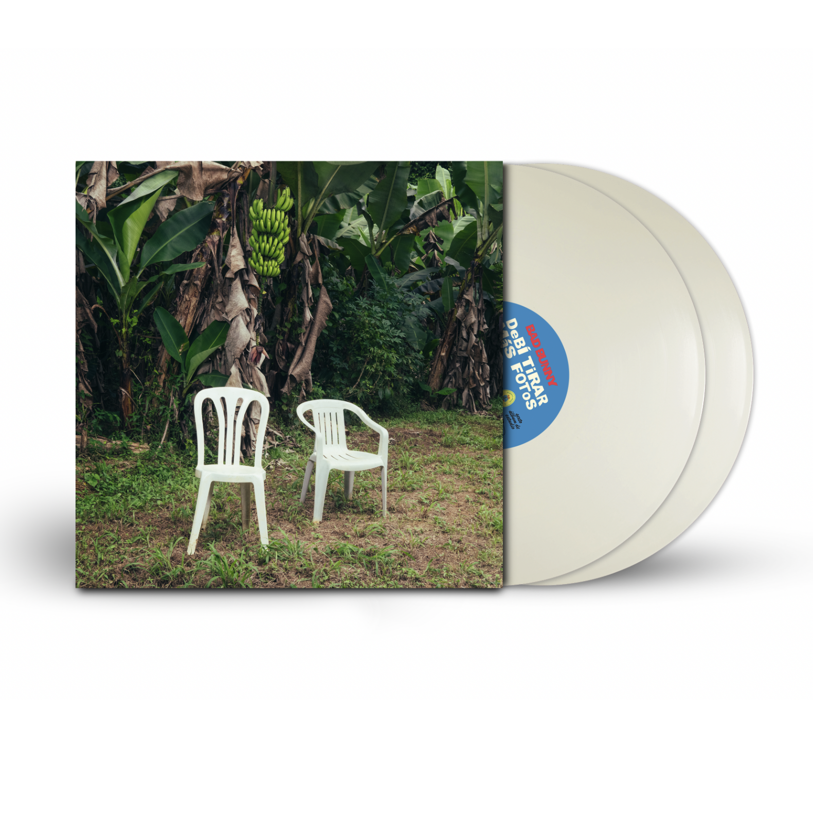 BAD BUNNY - DEBÍ TIRAR MÁS FOTOS - WHITE COLOR - 2-LP - VINYL LP