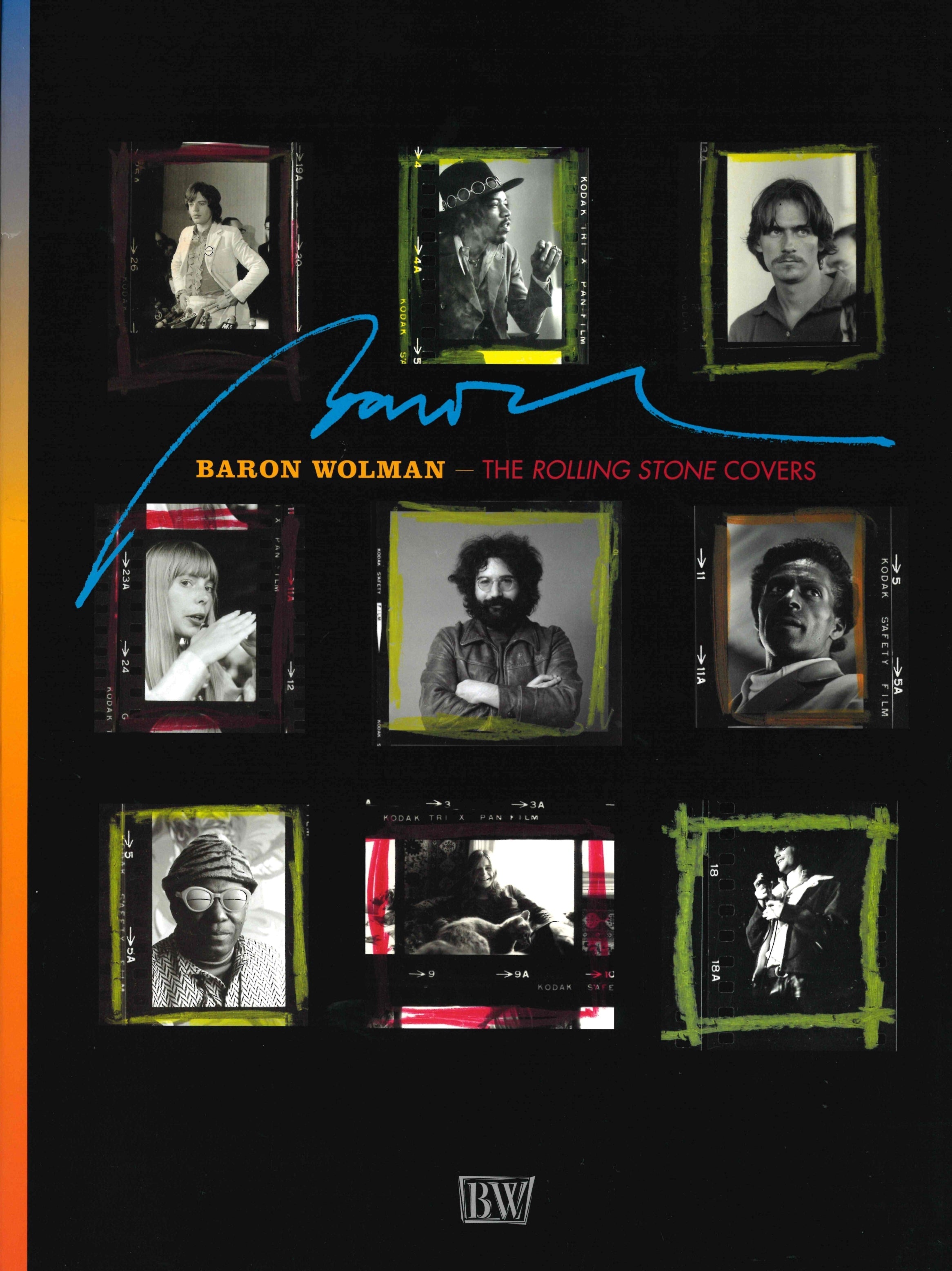 BARON WOLMAN - THE ROLLING STONE COVERS - PAPERBACK BOOK