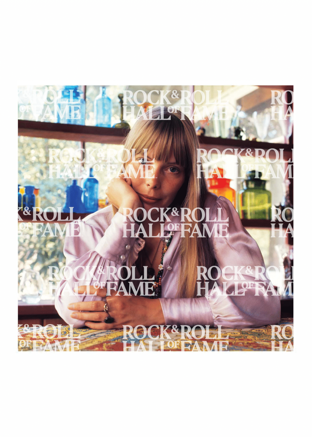 BARON WOLMAN PHOTOGRAPHY - JONI MITCHELL POSTCARD