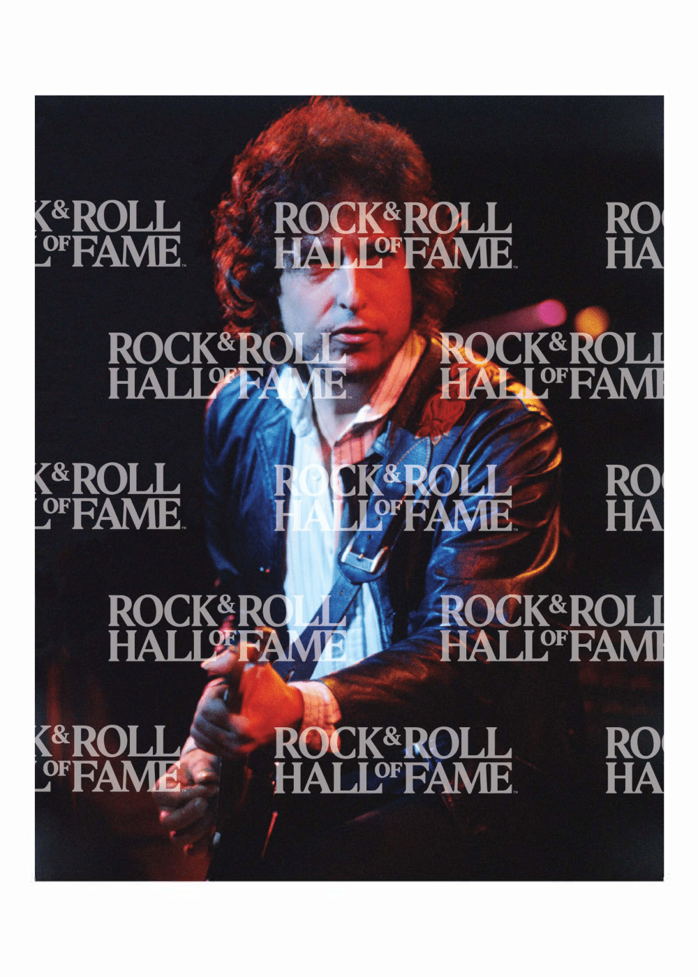 BARON WOLMAN PHOTOGRAPHY BOB DYLAN POSTCARD