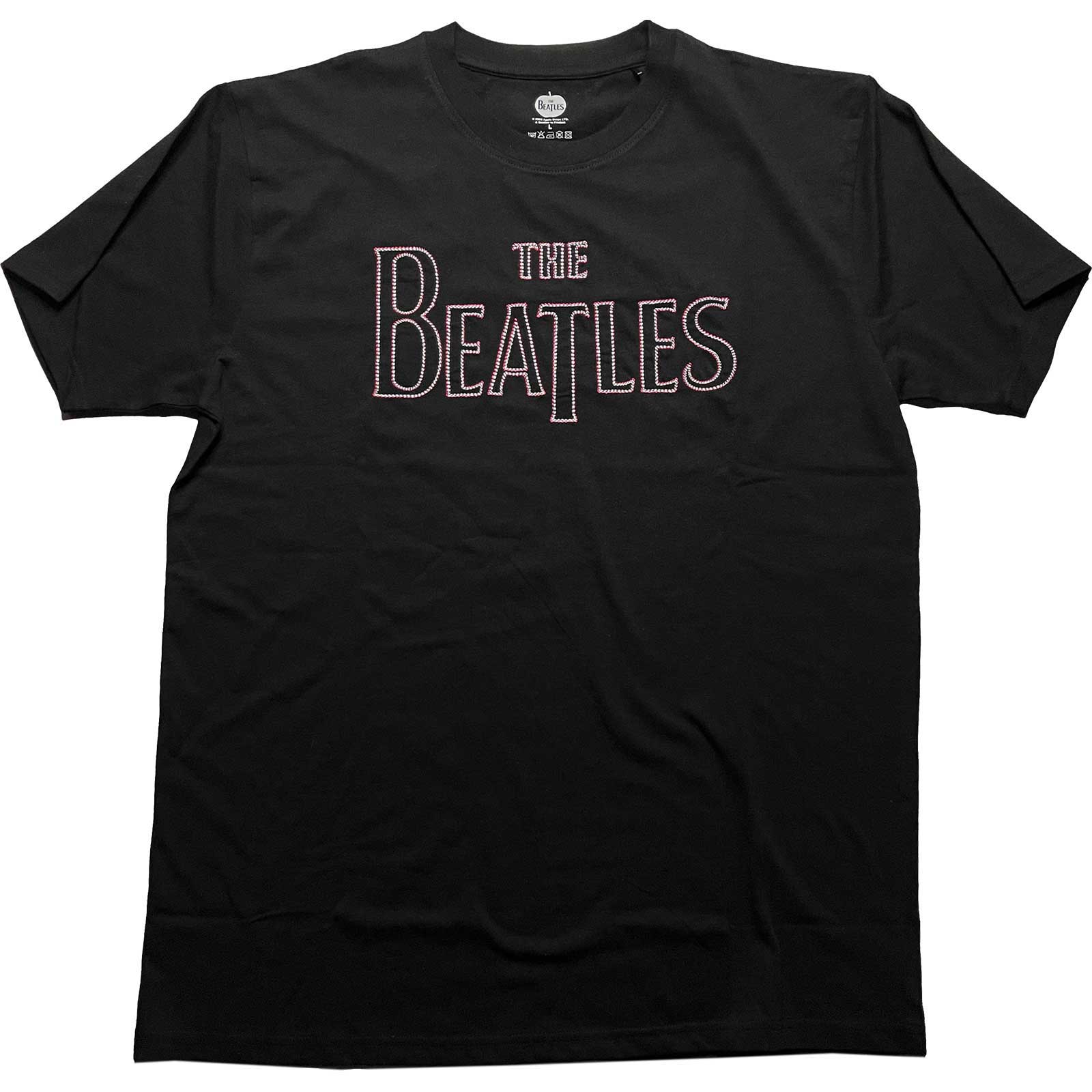 THE BEATLES - EMBROIDERED DROP T-SHIRT – Rock Hall Shop