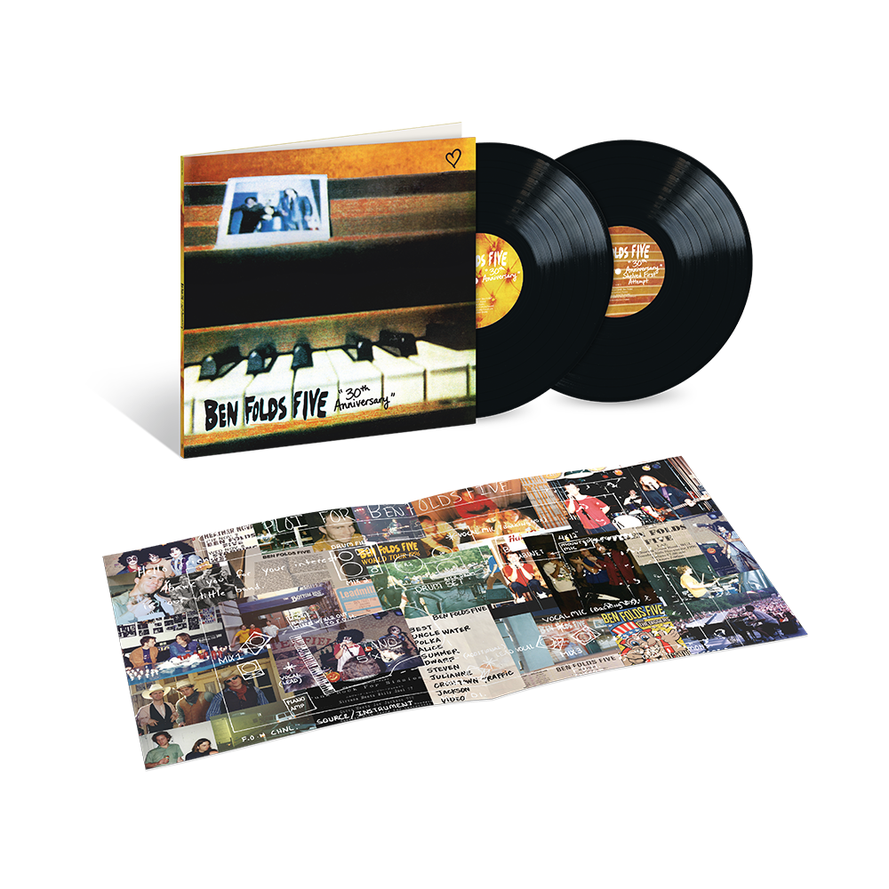 BEN FOLDS FIVE - BEN FOLDS FIVE - 30TH ANNIVERSARY EDITION - 2-CD - VINYL LP
