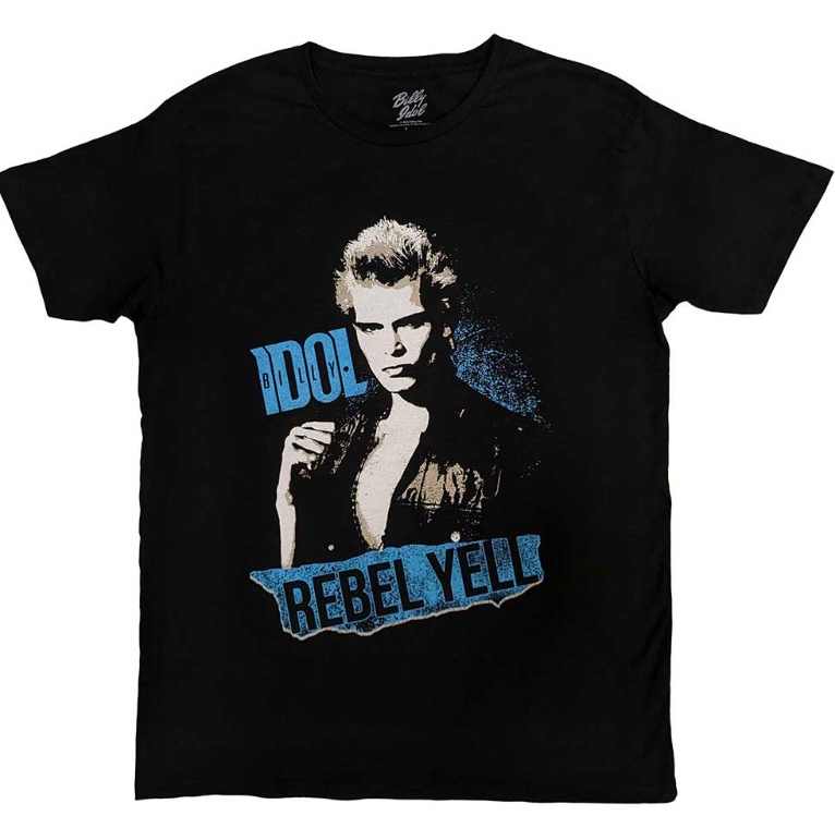 CAMISETA BILLY IDOL - REBEL YELL