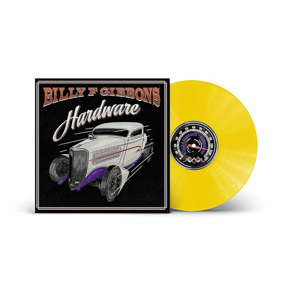 BILLY F GIBBONS - HARDWARE - YELLOW COLOR - VINYL LP