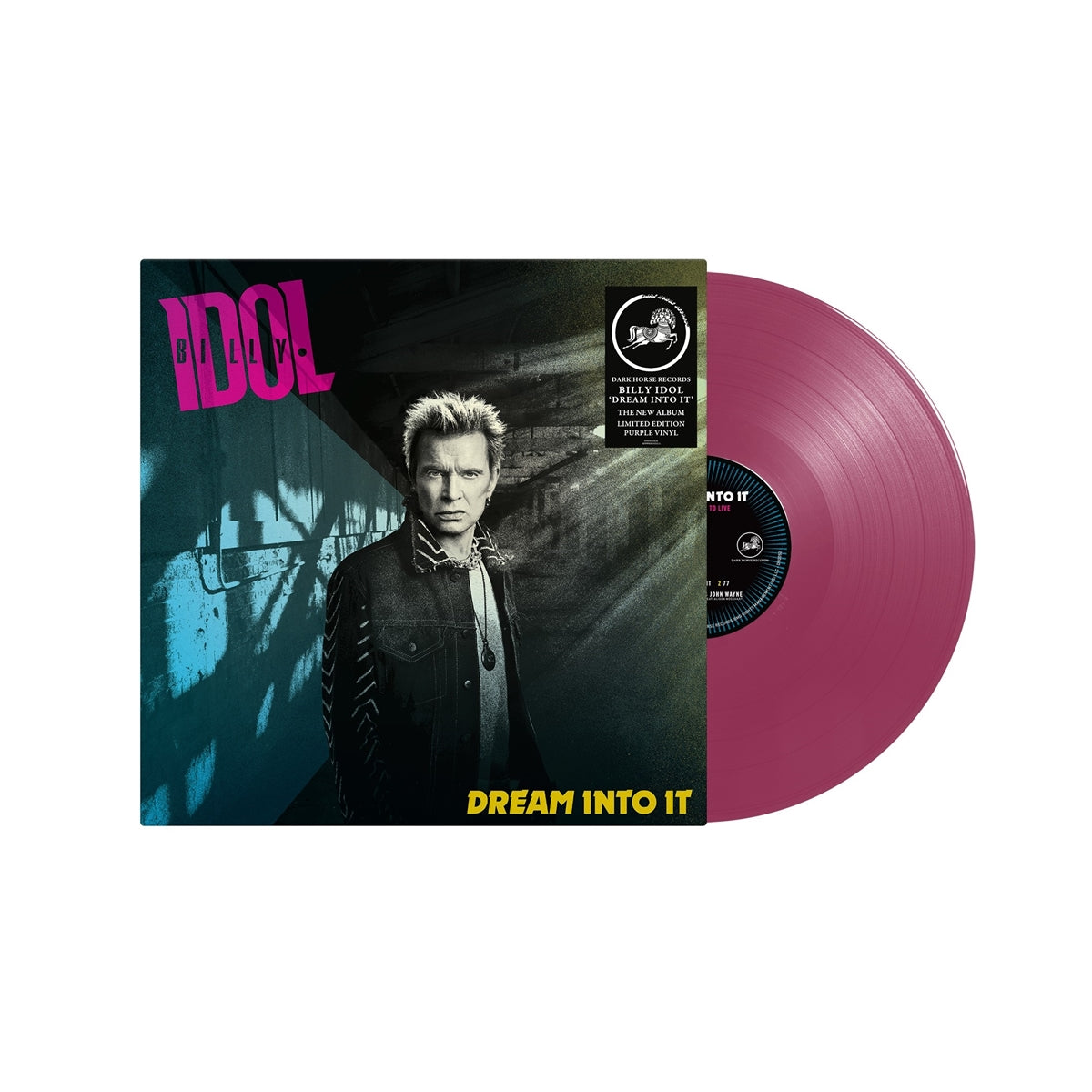 BILLY IDOL - DREAM INTO IT - LIMITED INDIE EXCLUSIVE EDITION - PURPLE COLOR - VINYL LP