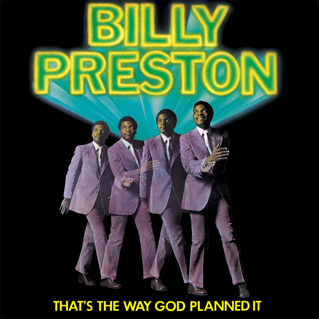 BILLY PRESTON - THAT'S THE WAY GOD PLANNED IT - PURPLE COLOR - VINYL LP