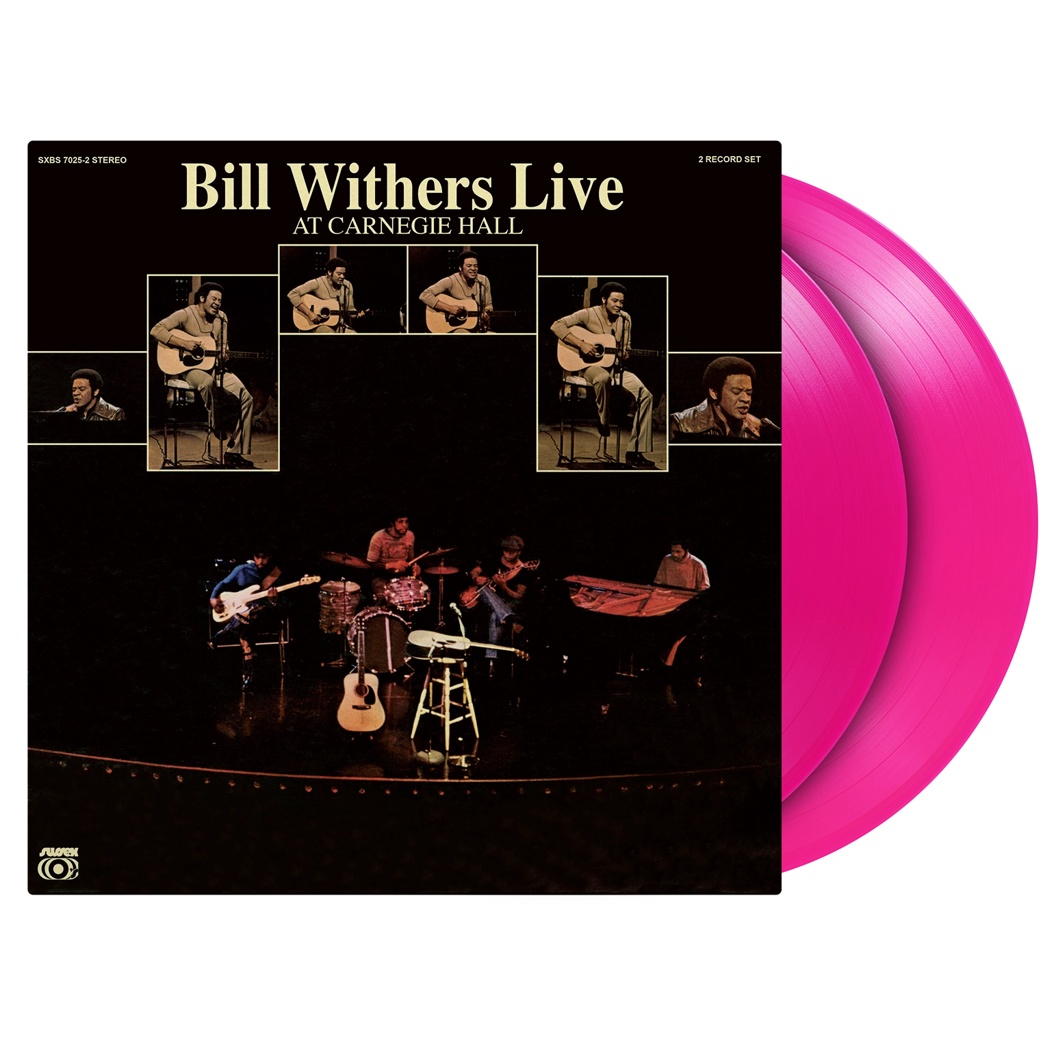 BILL WITHERS - LIVE AT CARNEGIE HALL - MAGENTA COLOR - 2-LP - VINYL LP