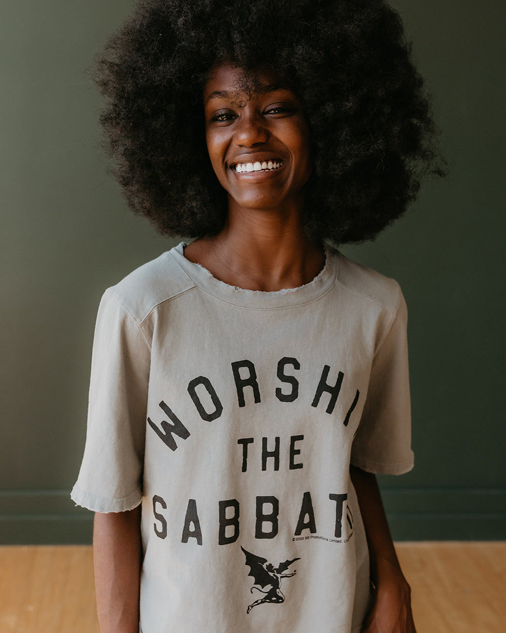 BLACK SABBATH - WORSHIP THE SABBATH T-SHIRT 4