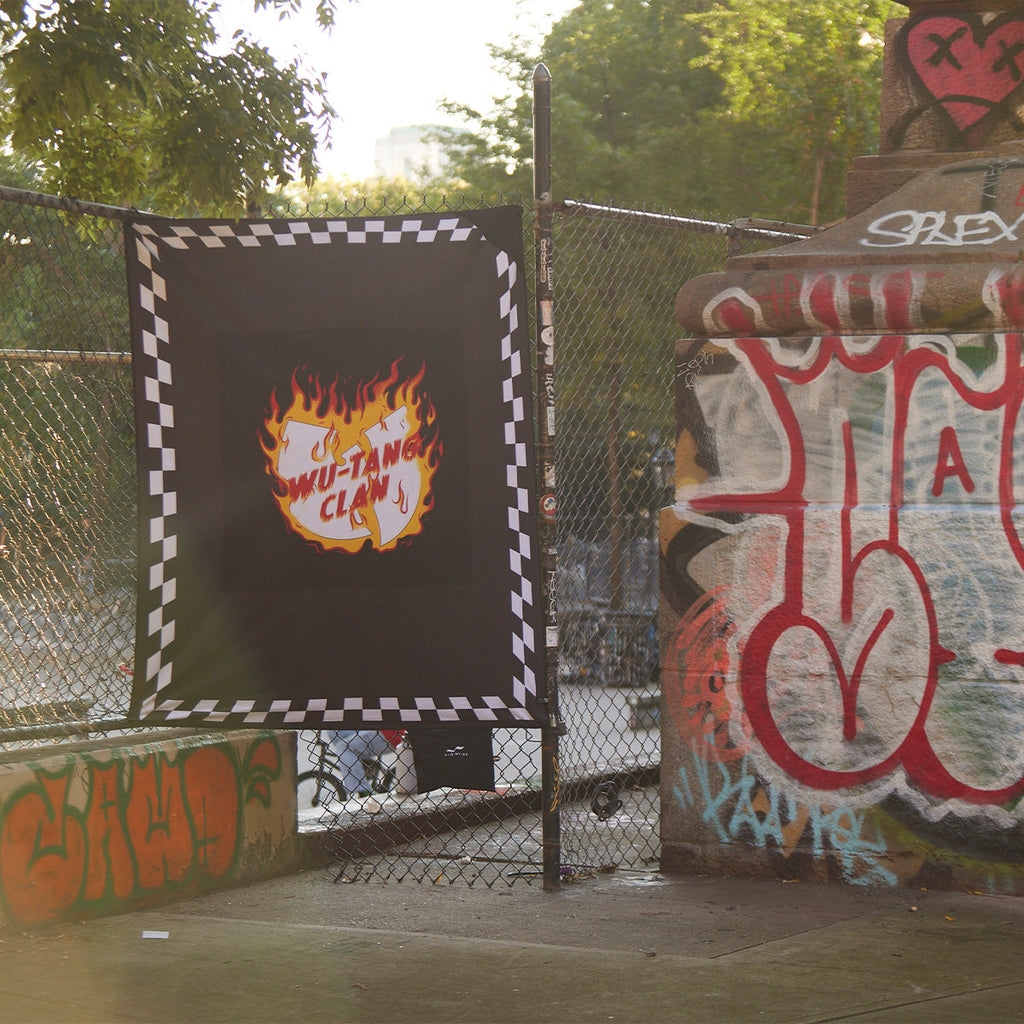 WU-TANG CLAN x SLOWTIDE - BLOCKS ON FIRE QUICK-DRY PICNIC BLANKET