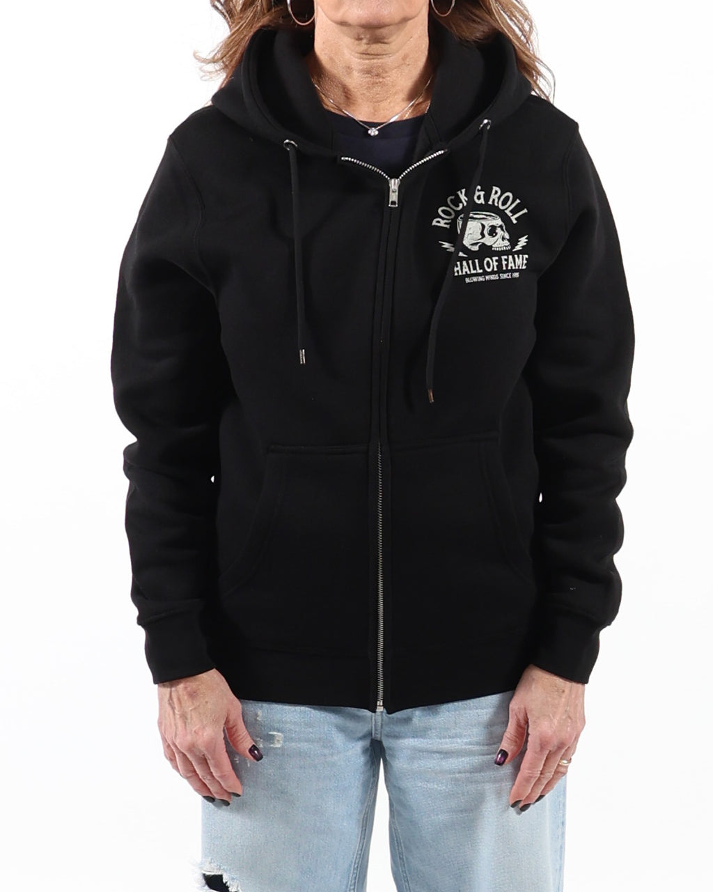 ROCK HALL BLOWING MINDS ZIP UP HOODIE