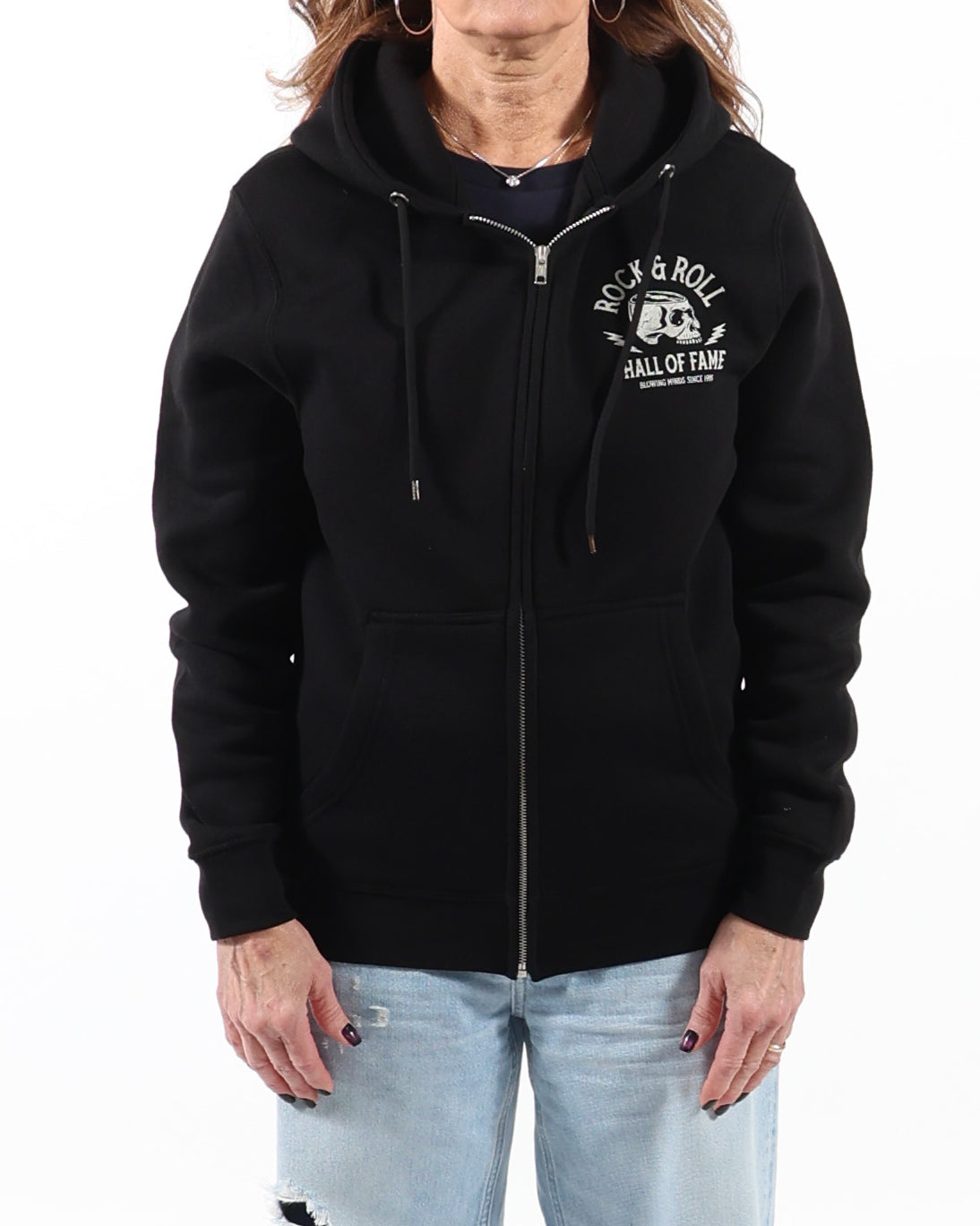 ROCK HALL BLOWING MINDS ZIP UP HOODIE