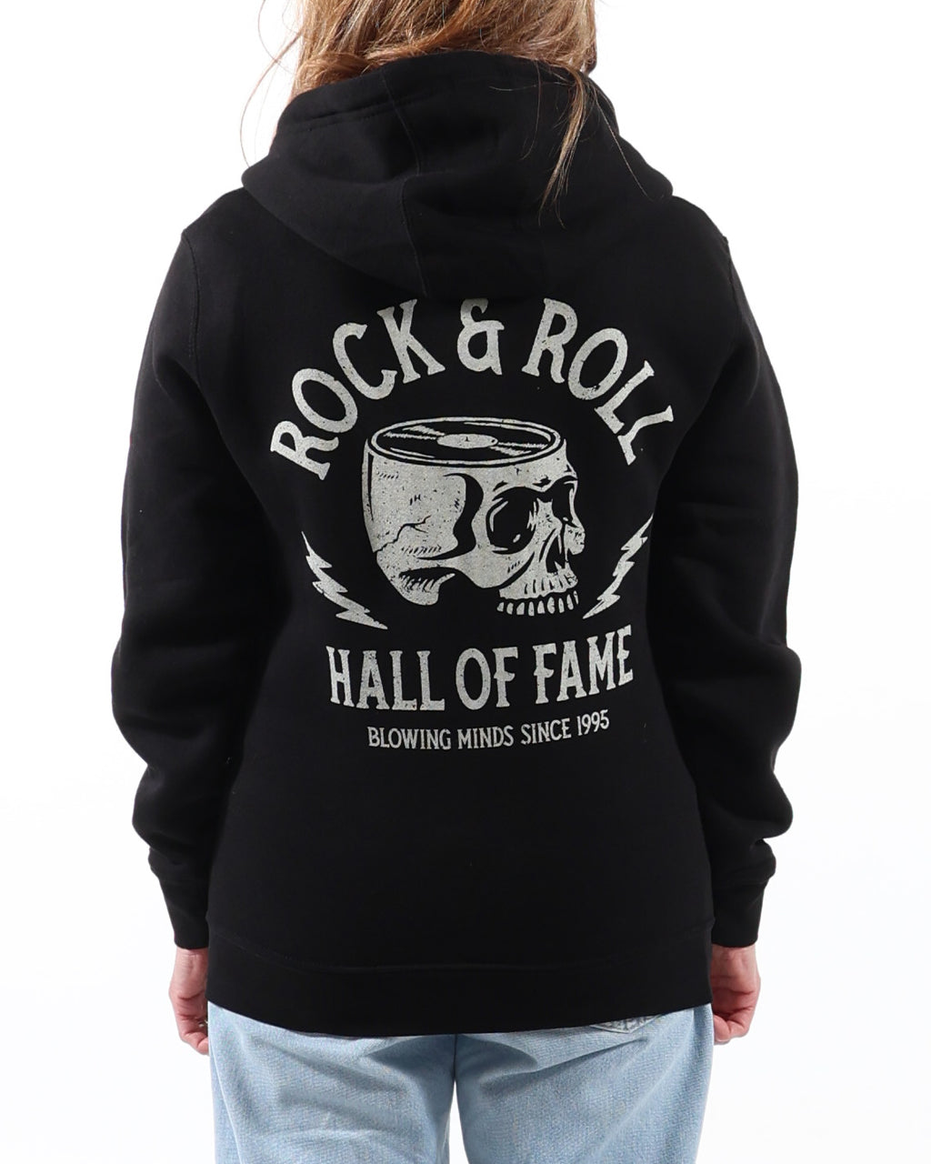 ROCK HALL BLOWING MINDS ZIP UP HOODIE