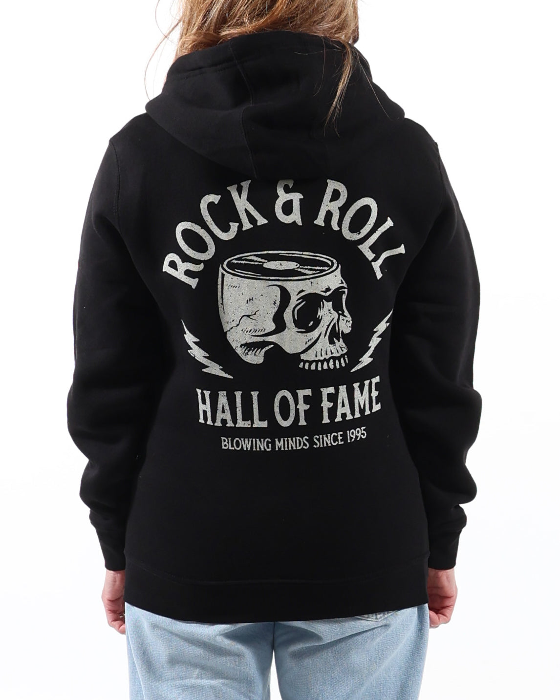 ROCK HALL BLOWING MINDS ZIP UP HOODIE