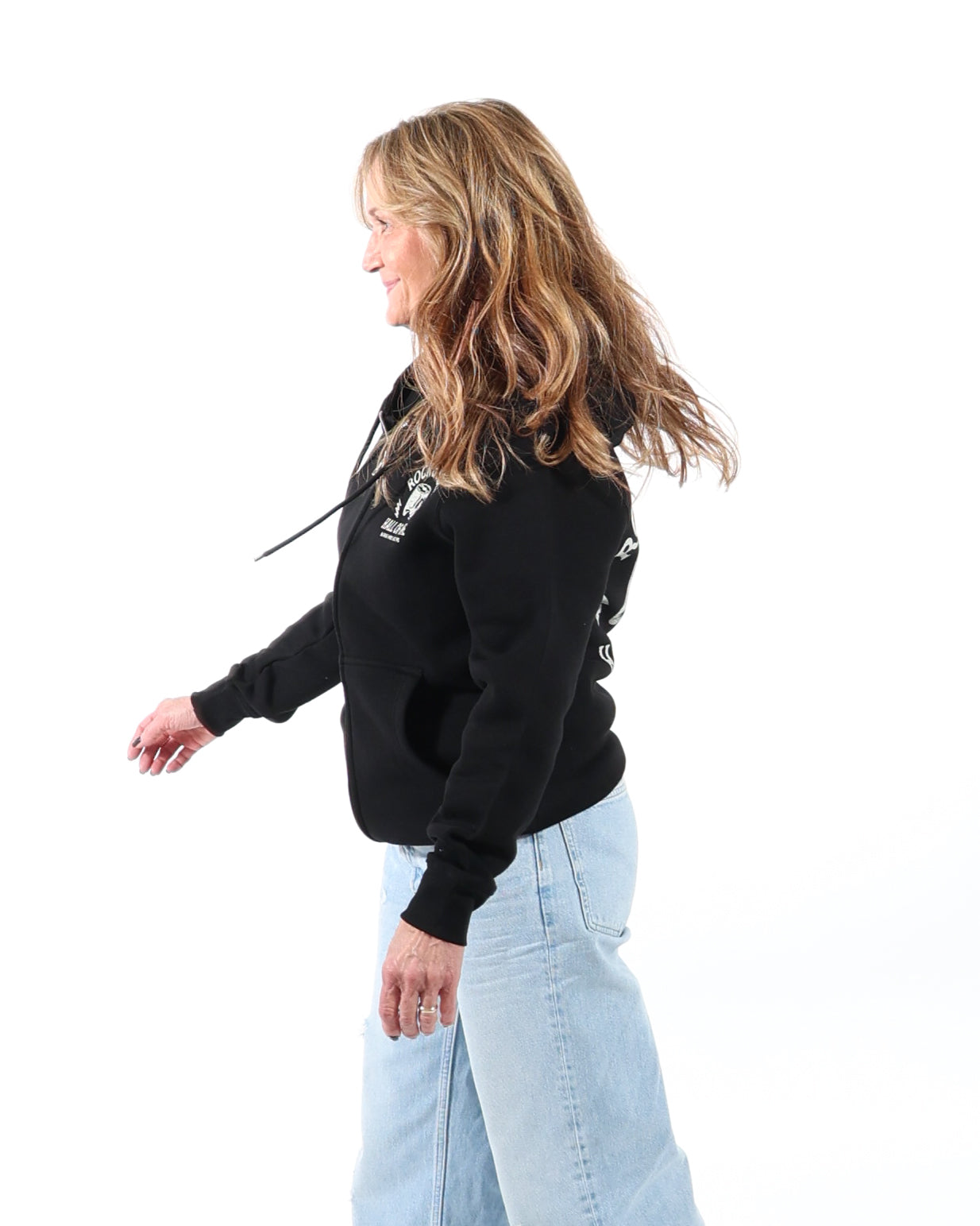 ROCK HALL BLOWING MINDS ZIP UP HOODIE