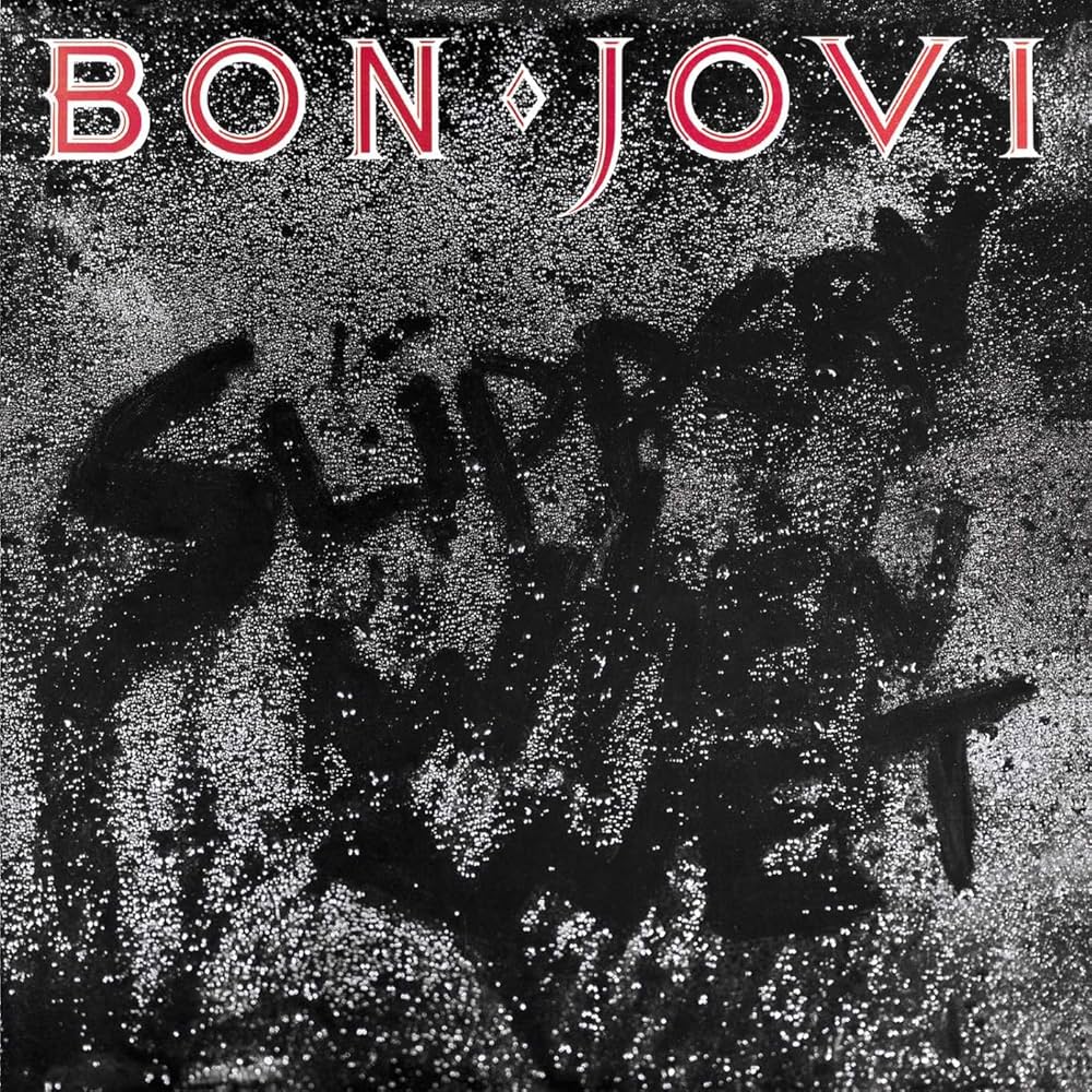 BON JOVI - SLIPPERY WHEN WET - VINYL LP