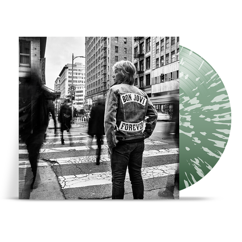 BON JOVI - FOREVER - LIMITED EDITION - EXCLUSIVE OCEAN WAVES COLOR - VINYL LP