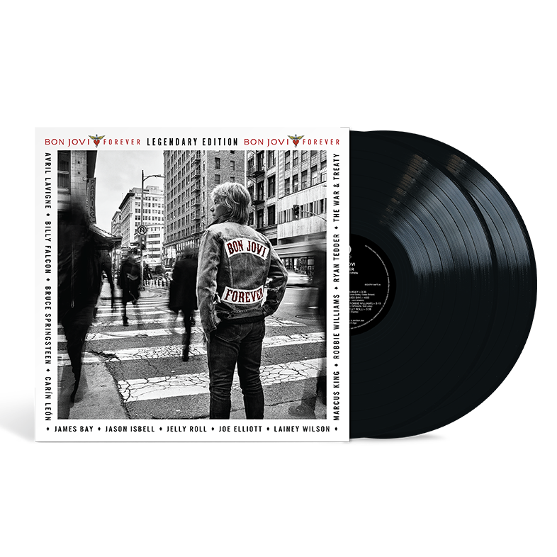 BON JOVI & FRIENDS - FOREVER - LEGENDARY EDITION - 2-LP - VINYL LP