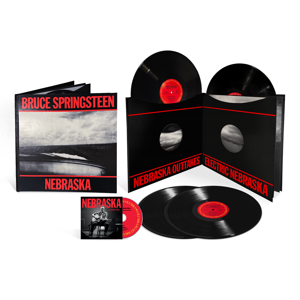 BRUCE SPRINGSTEEN - NEBRASKA '82 - 4-LP + 1 BLU-RAY SET