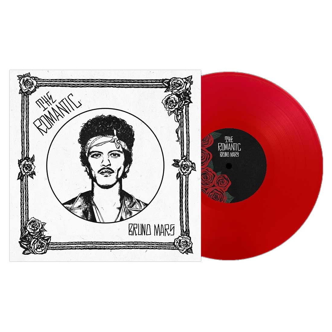 BRUNO MARS - THE ROMANTIC - INDIE EXCLUSIVE - TRANSLUCENT RED COLOR - VINYL LP