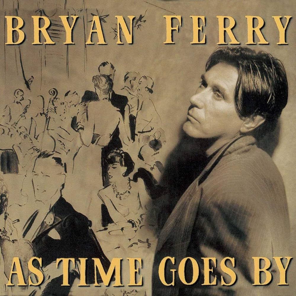 BRYAN FERRY - AS TIME GOES BY - HONEY GOLD COLOR - VINYL LP