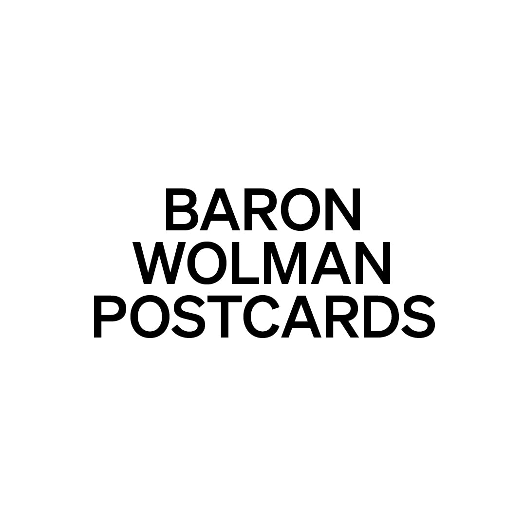 FOTOGRAFÍA DE BARON WOLMAN - POSTALES DE RETRATO