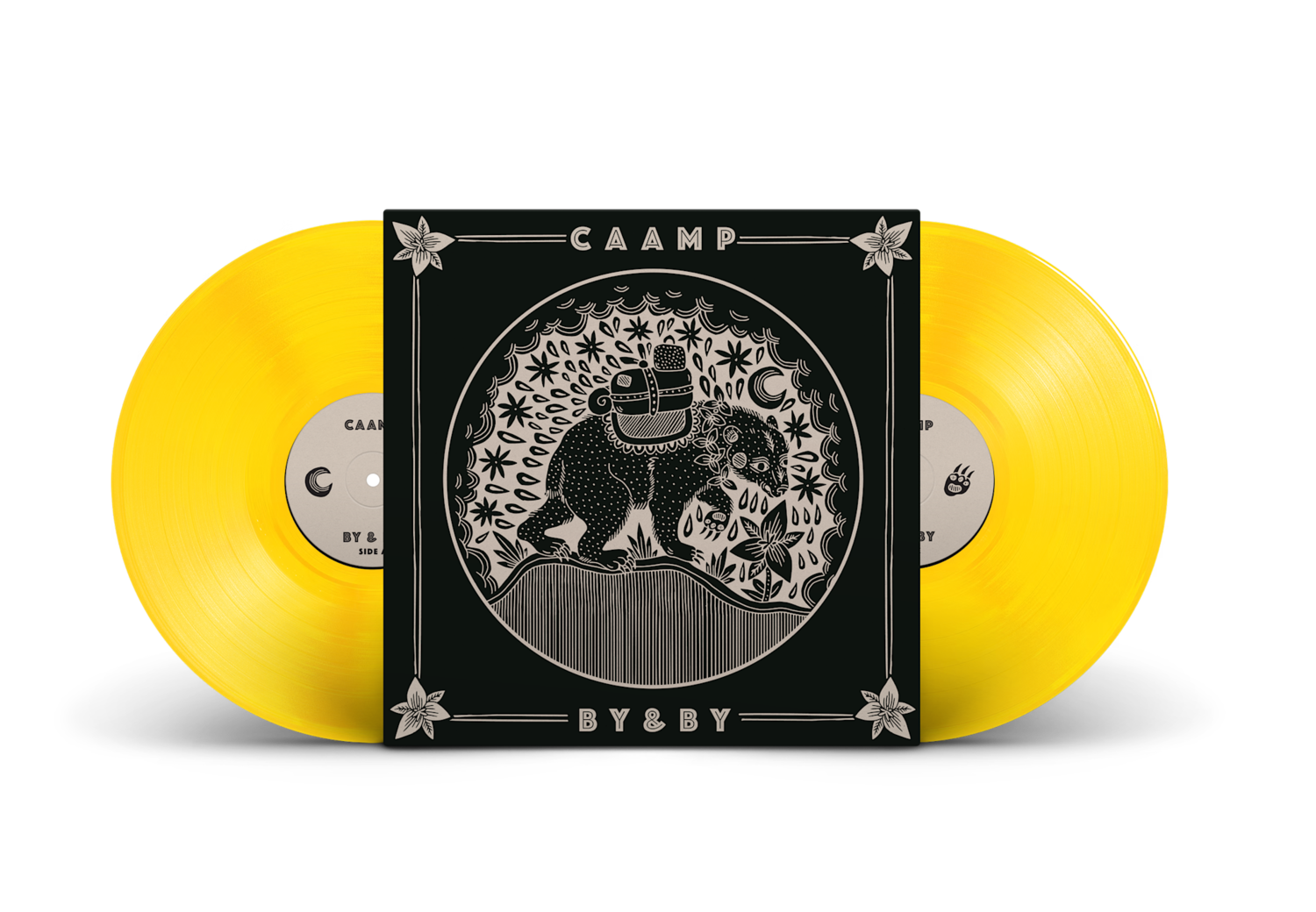 CAAMP - BY & BY - YELLOW COLOR - 2-LP - VINYL LP