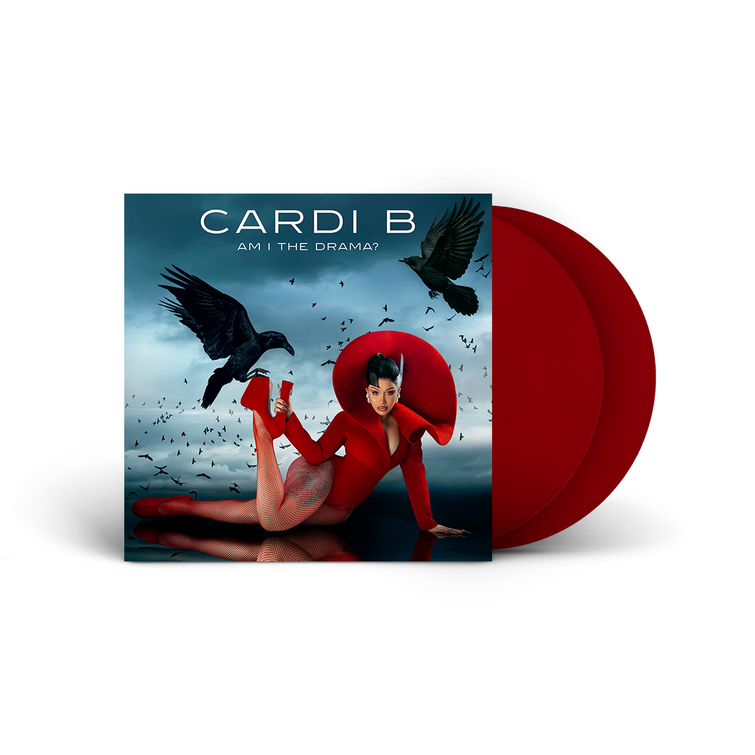 CARDI B - AM I THE DRAMA? - APPLE RED COLOR - 2-LP - VINYL LP