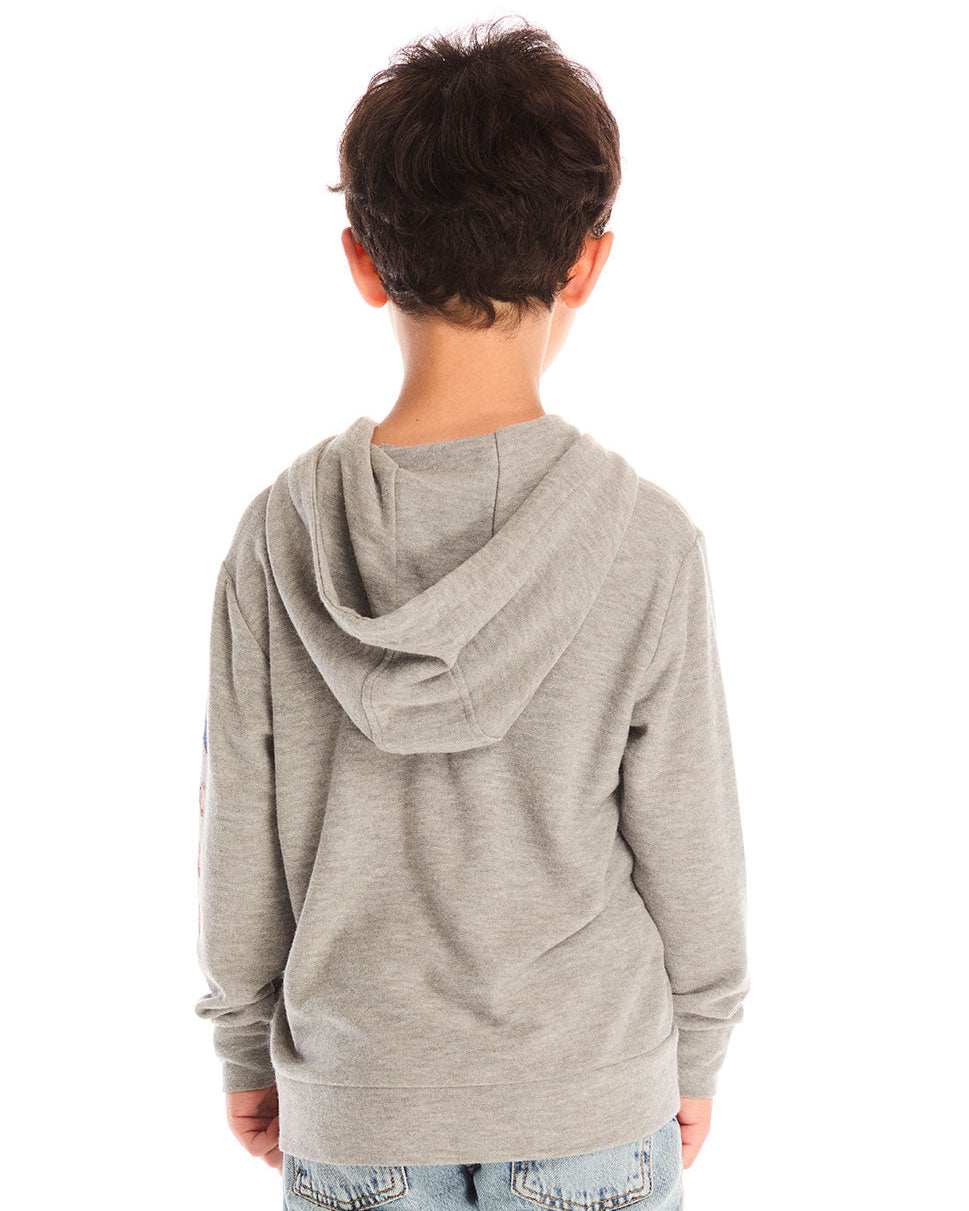 GRATEFUL DEAD - COLORBLOCKED STEALIE KIDS HOODIE