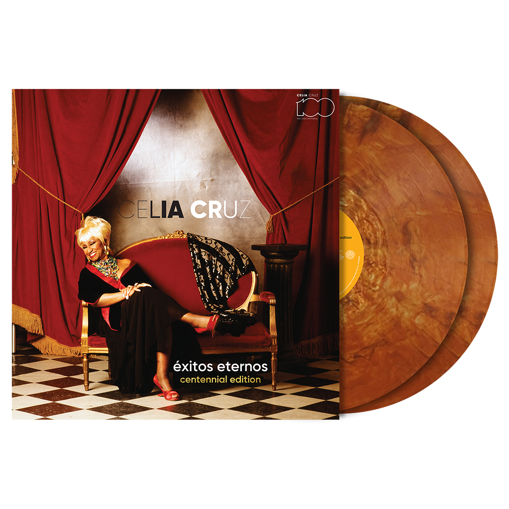 CELIA CRUZ - EXITOS ETERNOS: CENTENNIAL EDITION - COPPER COLOR - 2-LP - VINYL LP