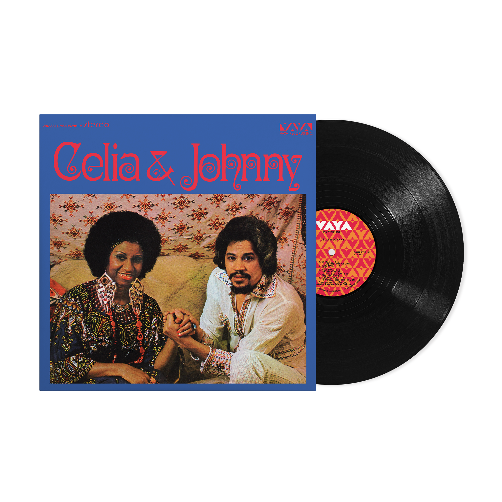 CELIA CRUZ & JOHNNY PACHECO - CELIA & JOHNNY - VINYL LP