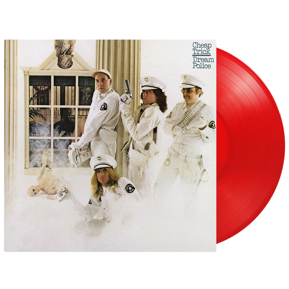 CHEAP TRICK - DREAM POLICE - RED COLOR - VINYL LP