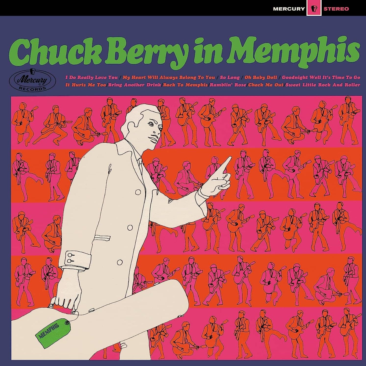 CHUCK BERRY - CHUCK BERRY IN MEMPHIS - VINYL LP
