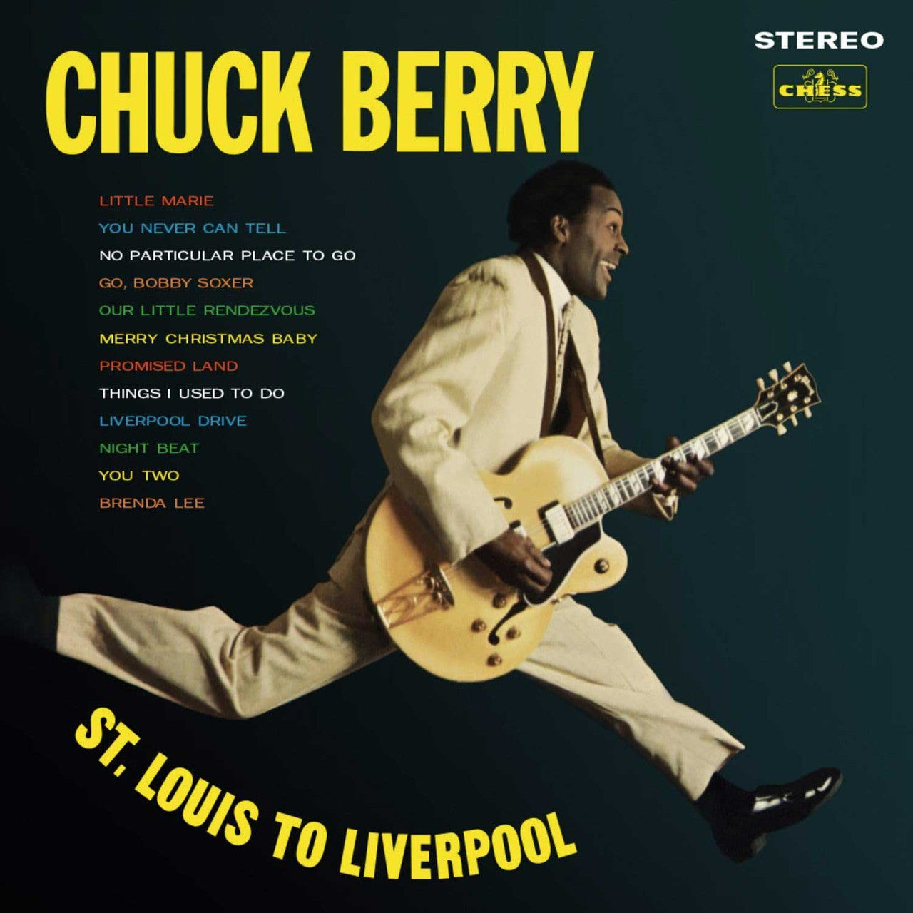 CHUCK BERRY - ST. LOUIS TO LIVERPOOL - VINYL LP RECORD