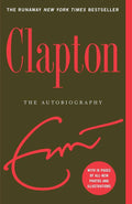 CLAPTON THE AUTOBIOGRAPHY PAPERBACK BOOk