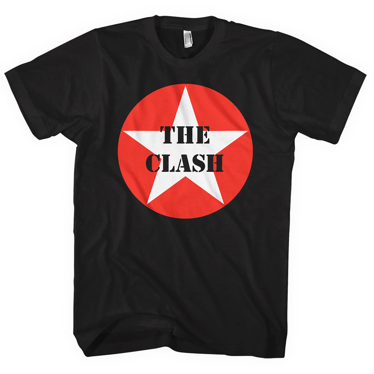 THE CLASH - STAR BADGE T-SHIRT