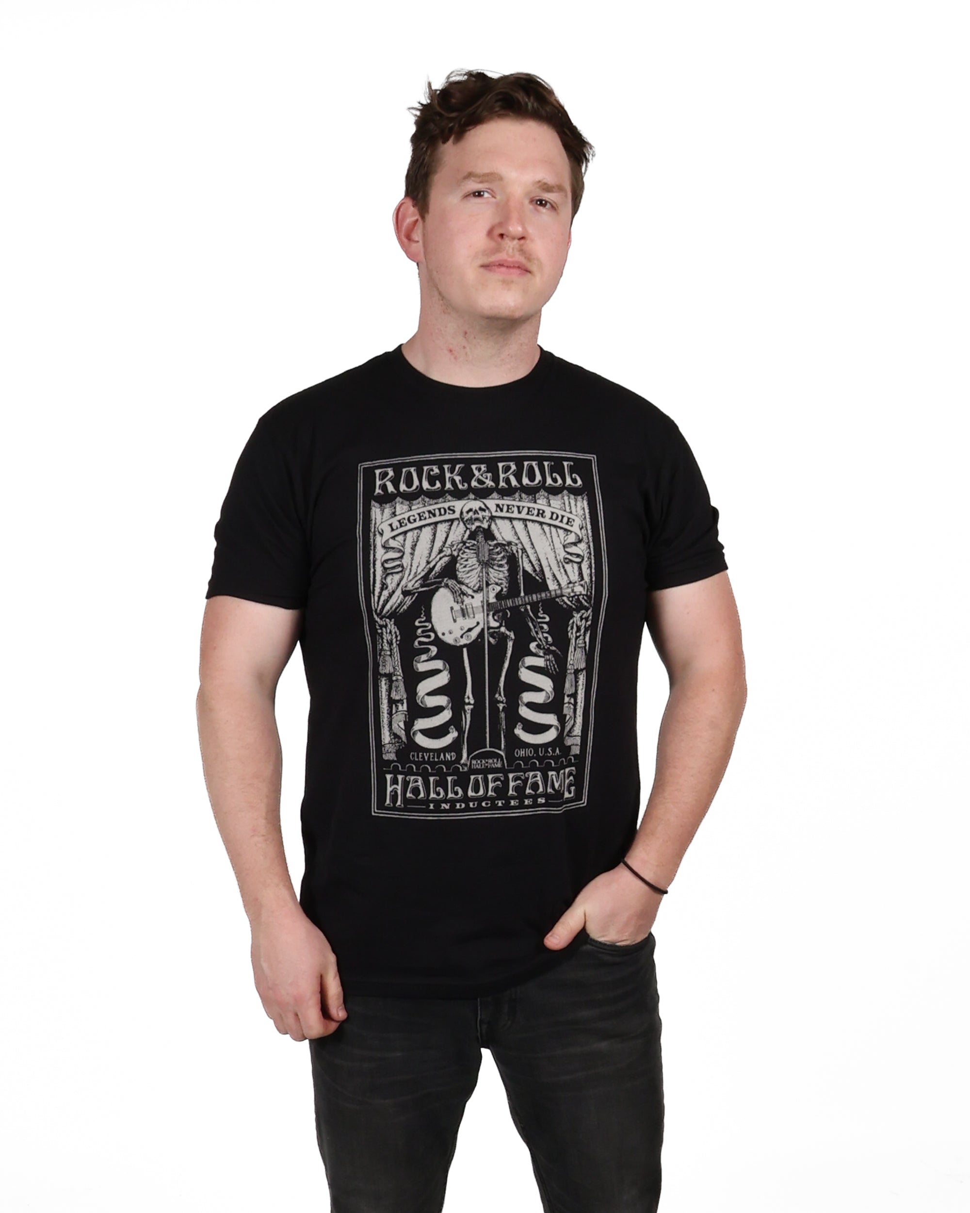 ROCK HALL 2026 - LEGENDS NEVER DIE ENCYCLOPEDIA T-SHIRT