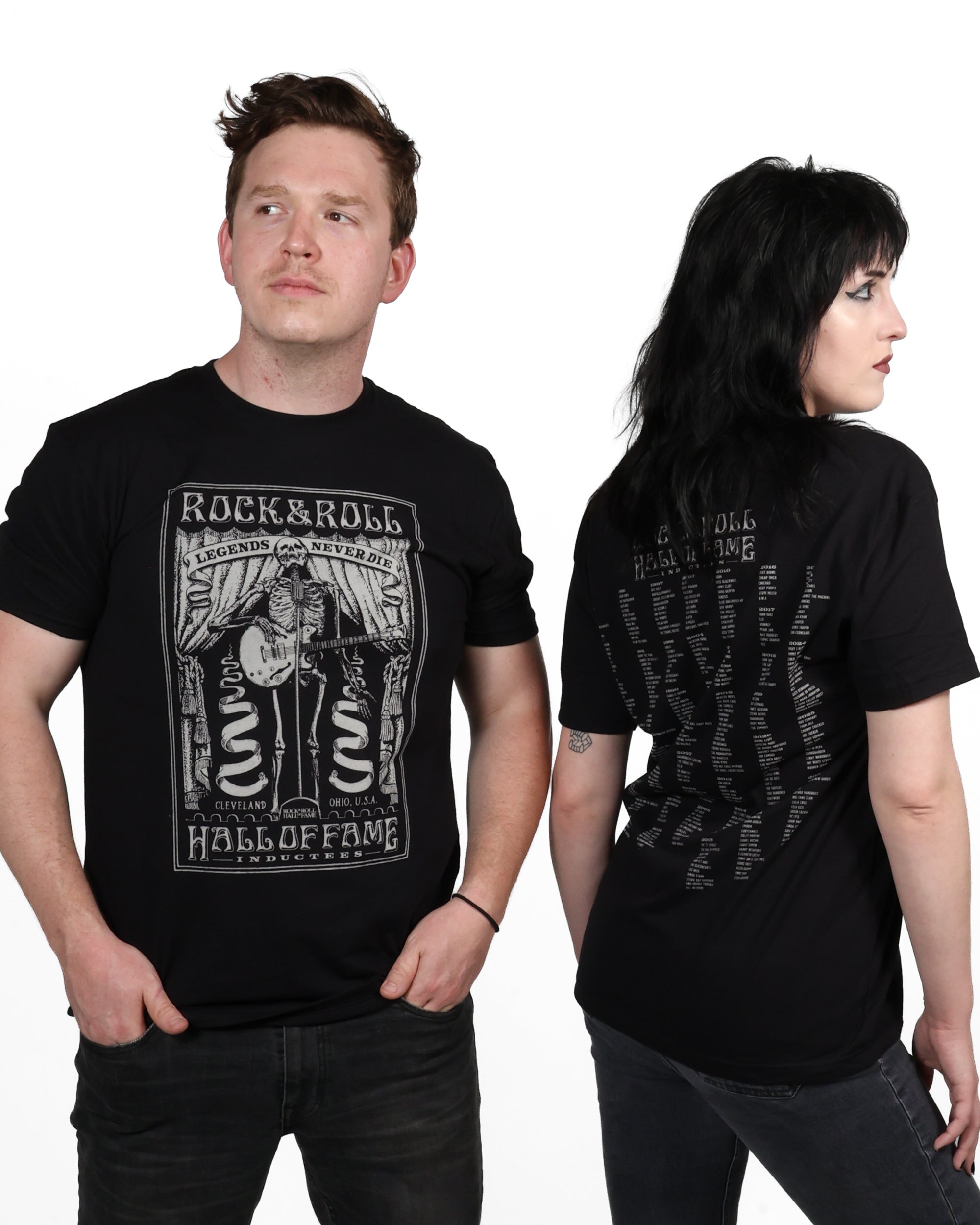 ROCK HALL 2026 - LEGENDS NEVER DIE ENCYCLOPEDIA T-SHIRT