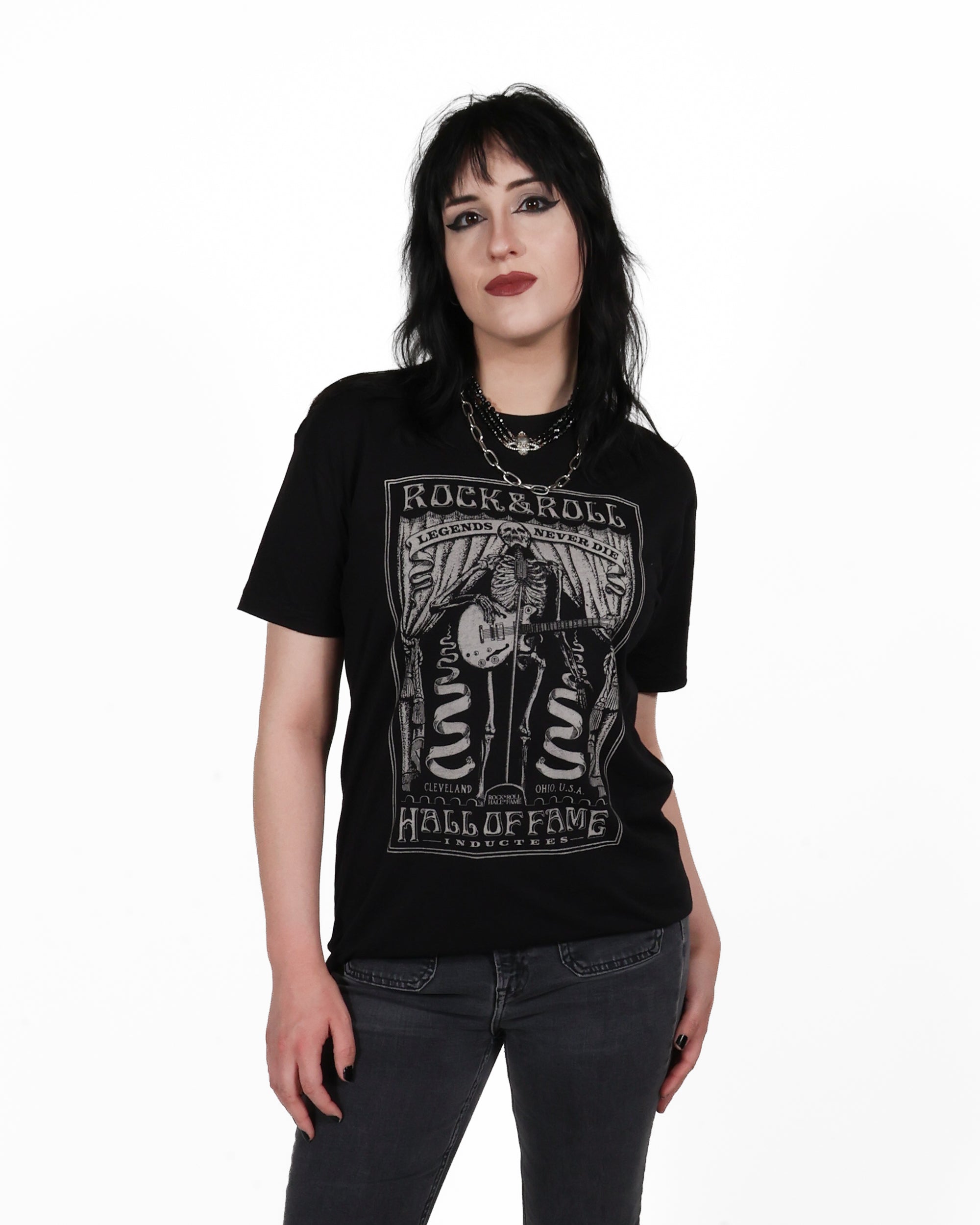 ROCK HALL 2026 - LEGENDS NEVER DIE ENCYCLOPEDIA T-SHIRT