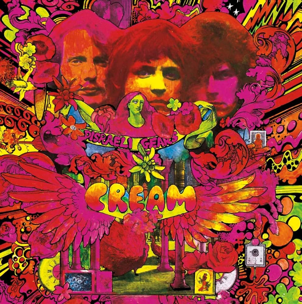 CREAM DISRAELI GEARS VINYL RECORD
