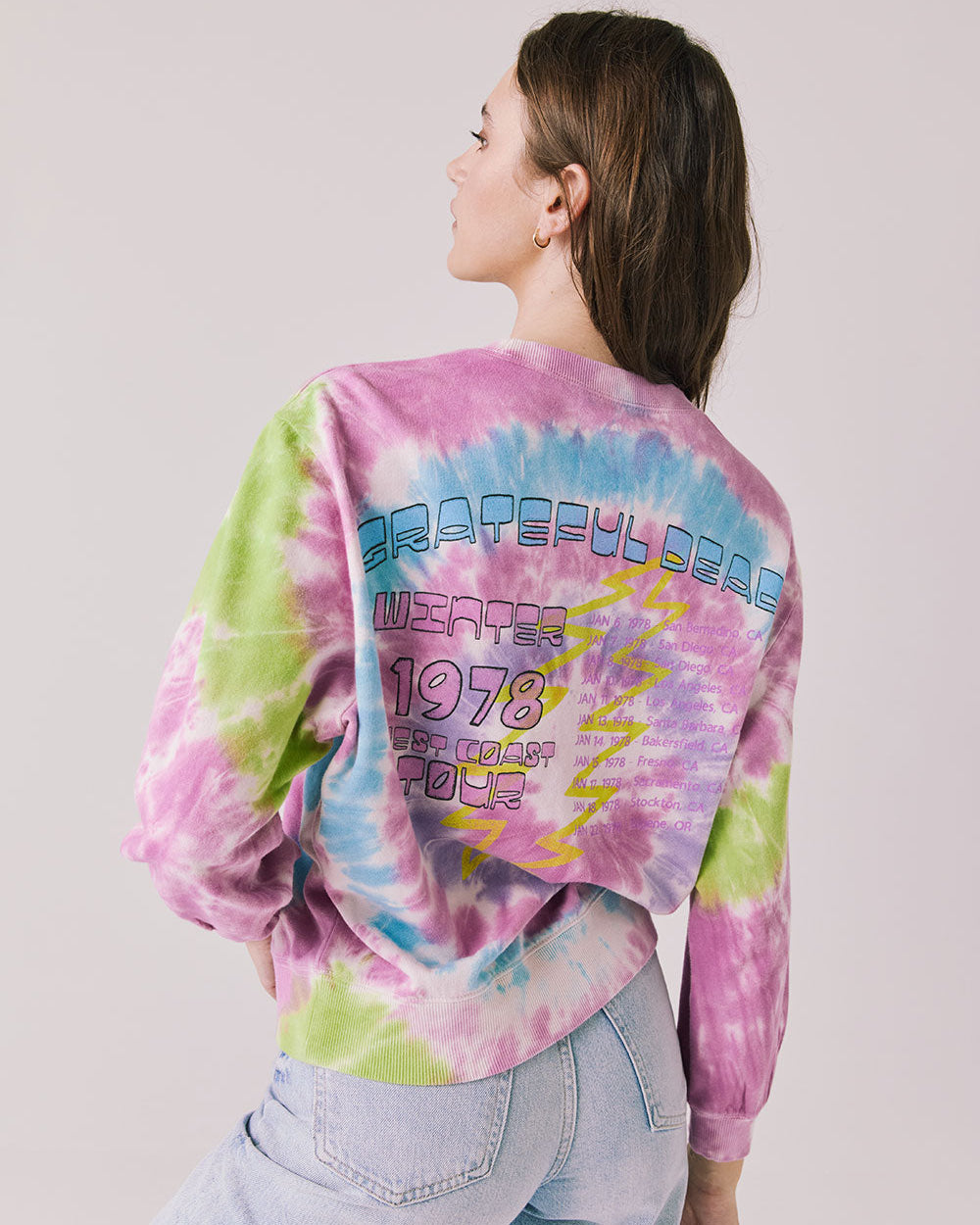 GRATEFUL DEAD - ROSE LOGO LONG SLEEVE SHIRT