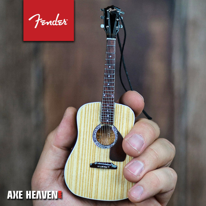 FENDER - DREADNOUGHT ACOUSTIC - 6" MINI GUITAR ORNAMENT