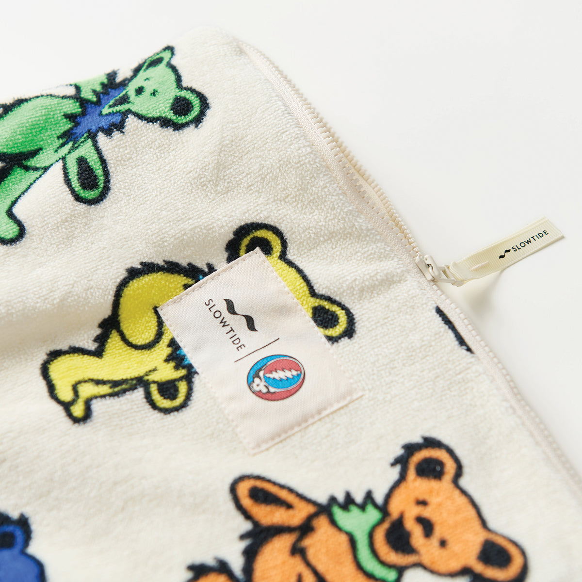 GRATEFUL DEAD x SLOWTIDE - DANCING BEARS TERRY POUCH
