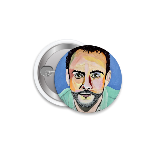 TONYA CAMERON ARTWORK - DAVE MATTHEWS "CRASH INTO ME" BUTTON