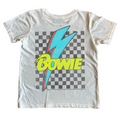 DAVID BOWIE - CHECKER BOLT KIDS T-SHIRT