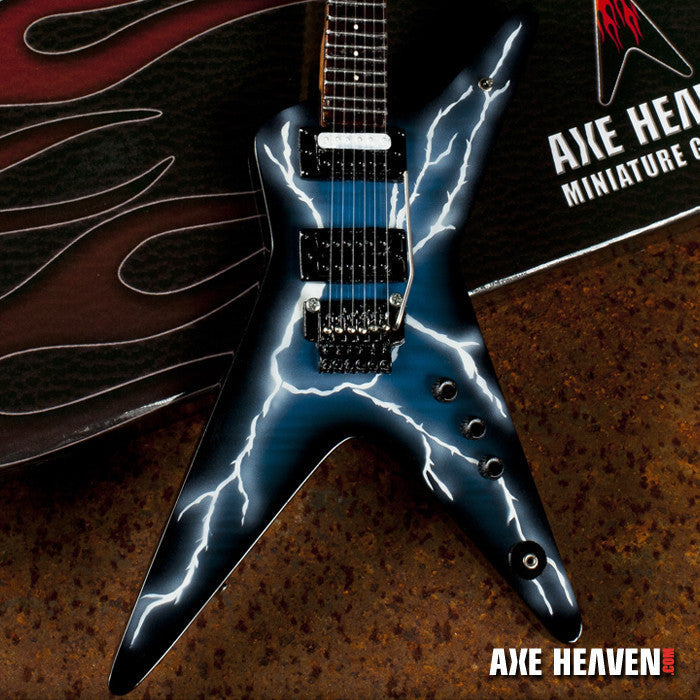 DIMEBAG DARRELL - GUITARRA MINI LIGHTNING BOLT DE FIRMA