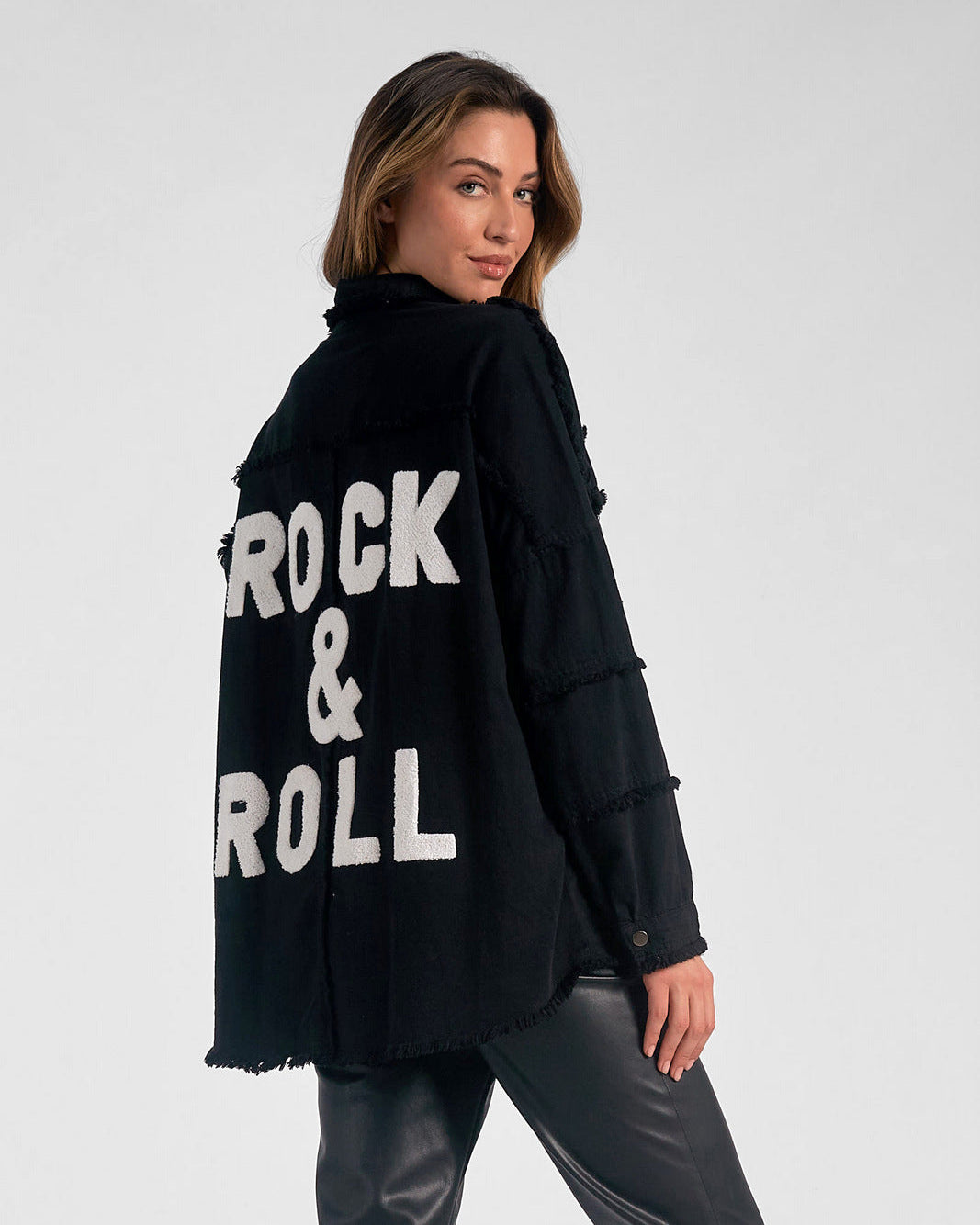 ROCK & ROLL TWO-TONE SHACKET BY ELAN
