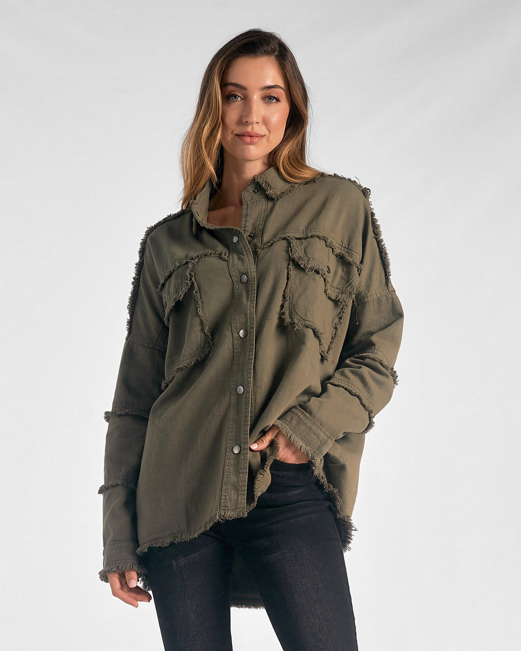 ROCK & ROLL TWO-TONE SHACKET BY ELAN