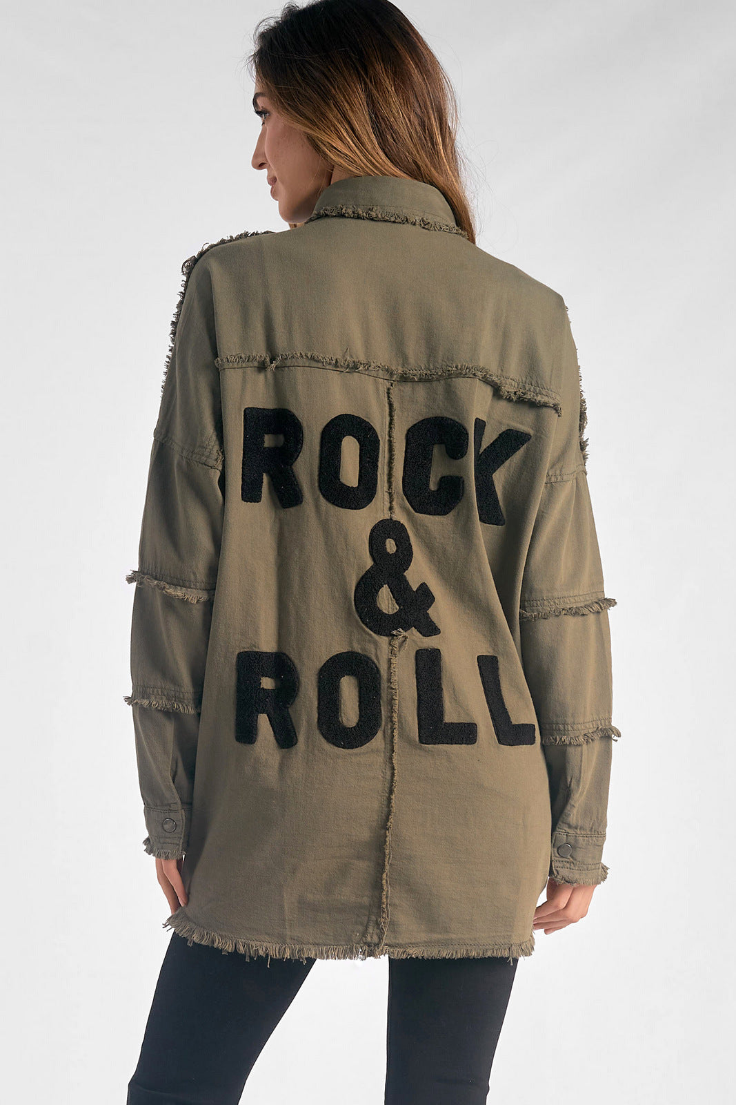ROCK & ROLL TWO-TONE SHACKET BY ELAN