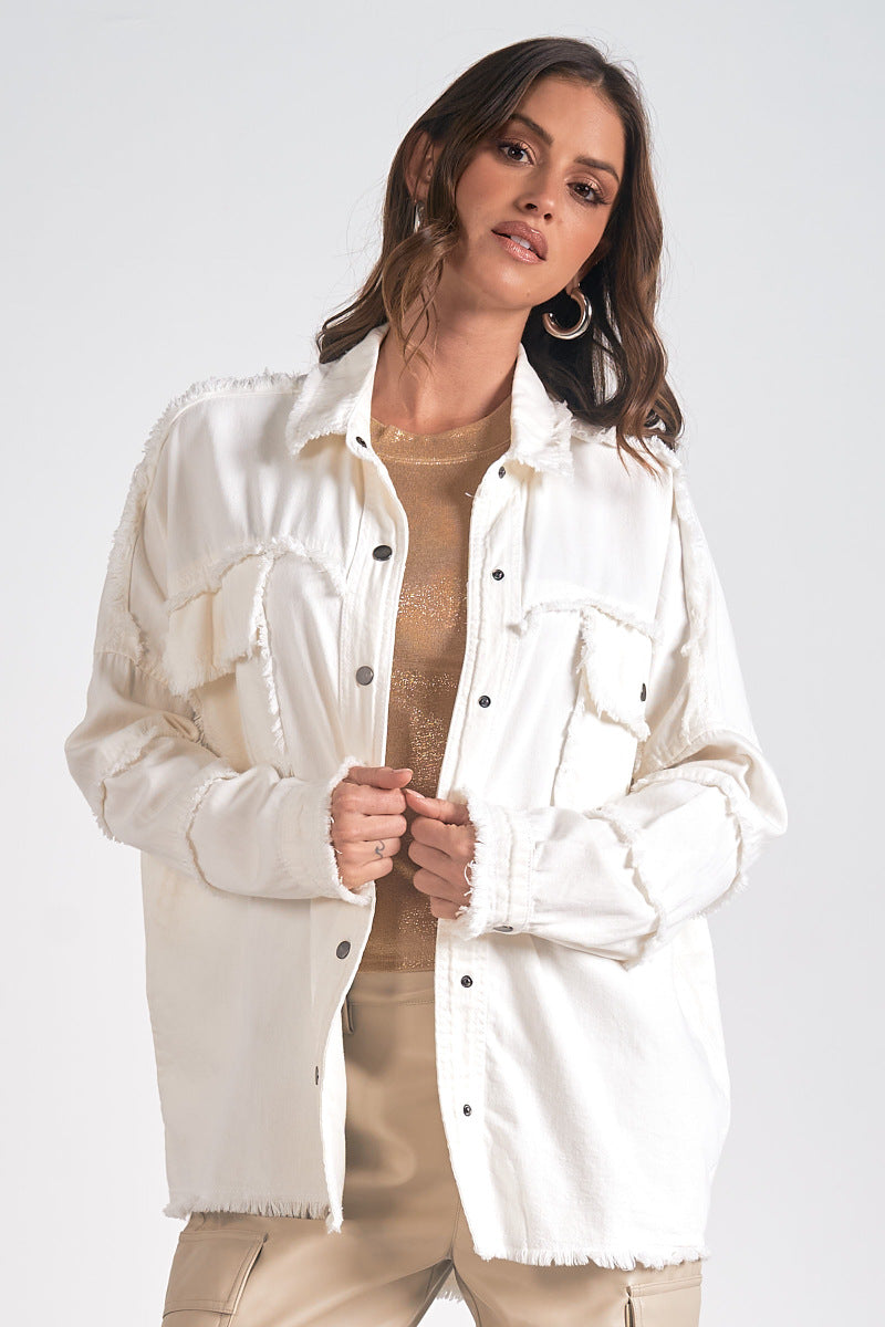 ROCK & ROLL TWO-TONE SHACKET BY ELAN